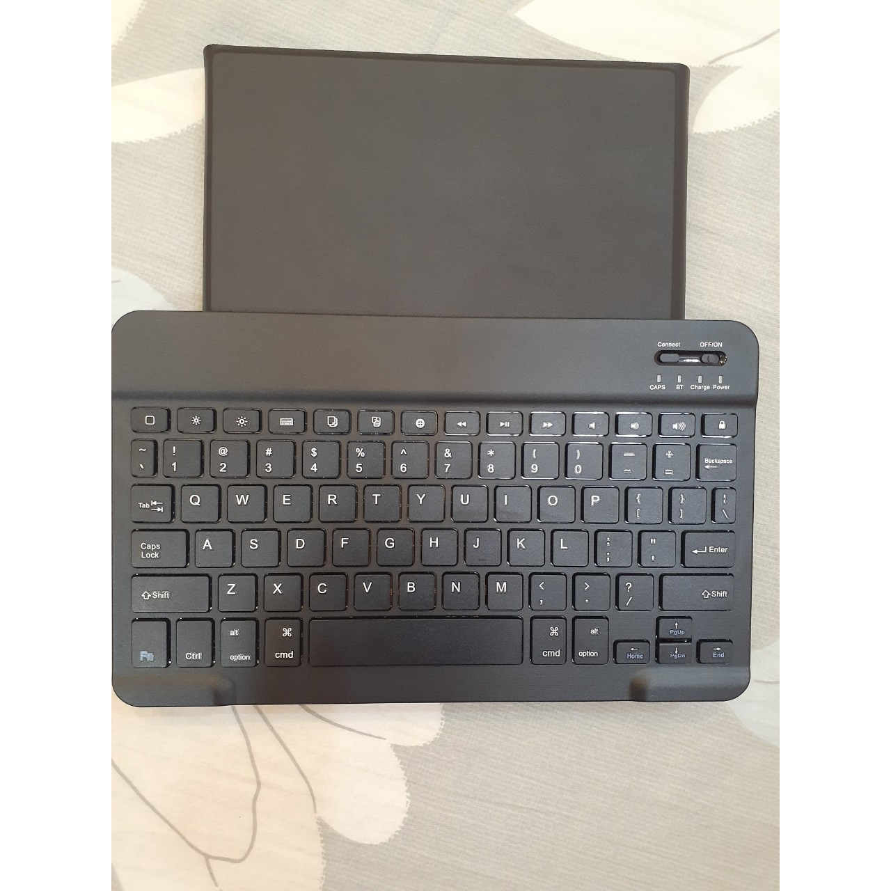 Bao da kèm bàn phím Bluetooth dành cho Samsung Galaxy Tab A 8.0 2019 Smart Keyboard - Màu đen