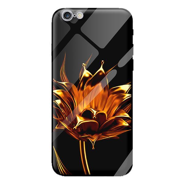 Ốp kính cường lực cho iPhone 6s Plus hoa 23 - Hàng chính hãng