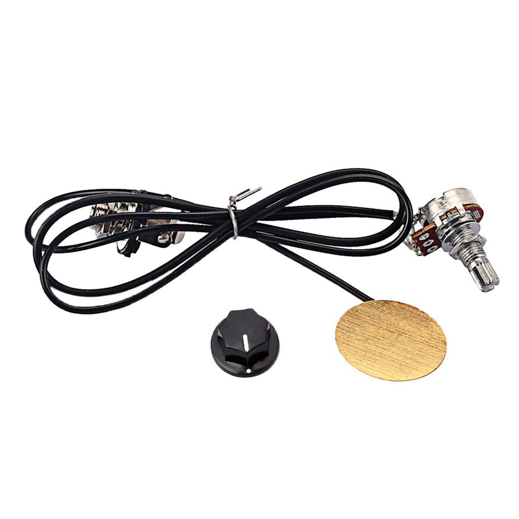 6.35mm Piezo Transducer Pickup For Acoustic Guitar Violin Banjo Mandolin