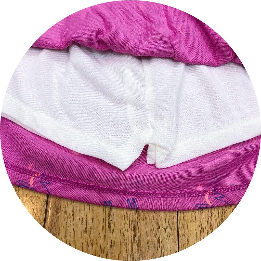Set 2 chân váy bé gái có quần đùi bên trong nhiều họa tiết dễ thương vải cotton xuất xịn mềm mát (10-30kg)