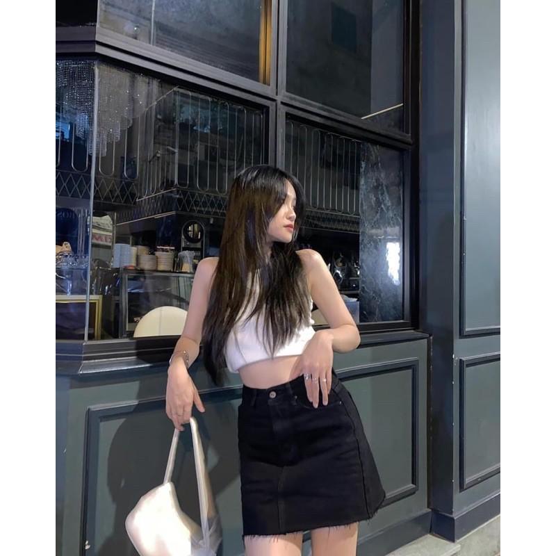 Chân Váy Đen Basic