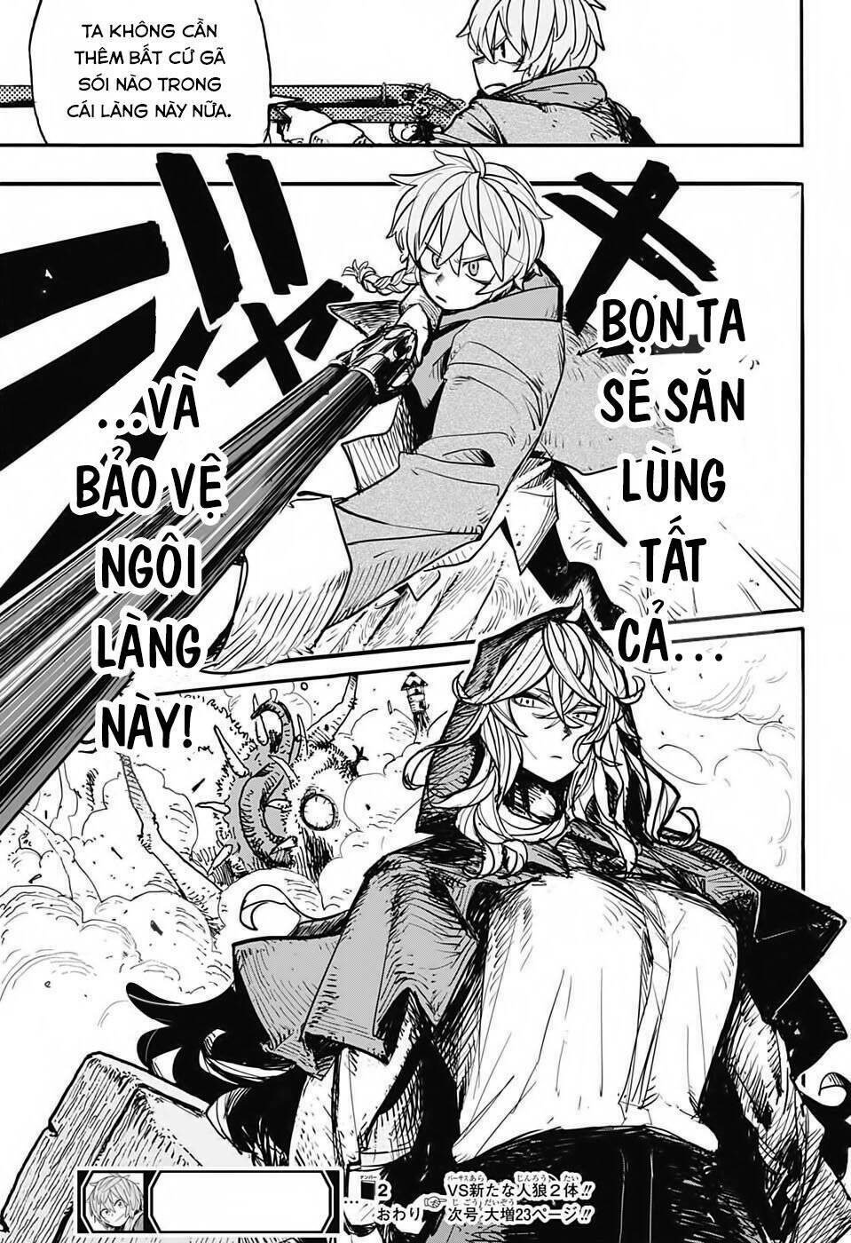 hội thợ săn: khăn đỏ chapter 2 24