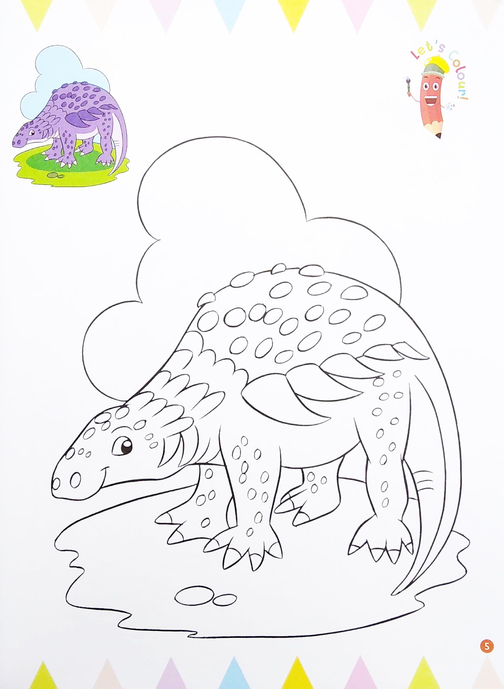 It’s My First Dinosaurs Colouring Book