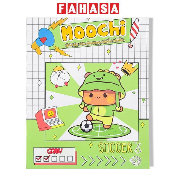 Tập Học Sinh Moochi - 4 Ô Ly Vuông - 96 Trang 120gsm - The Sun - Khủng Long
