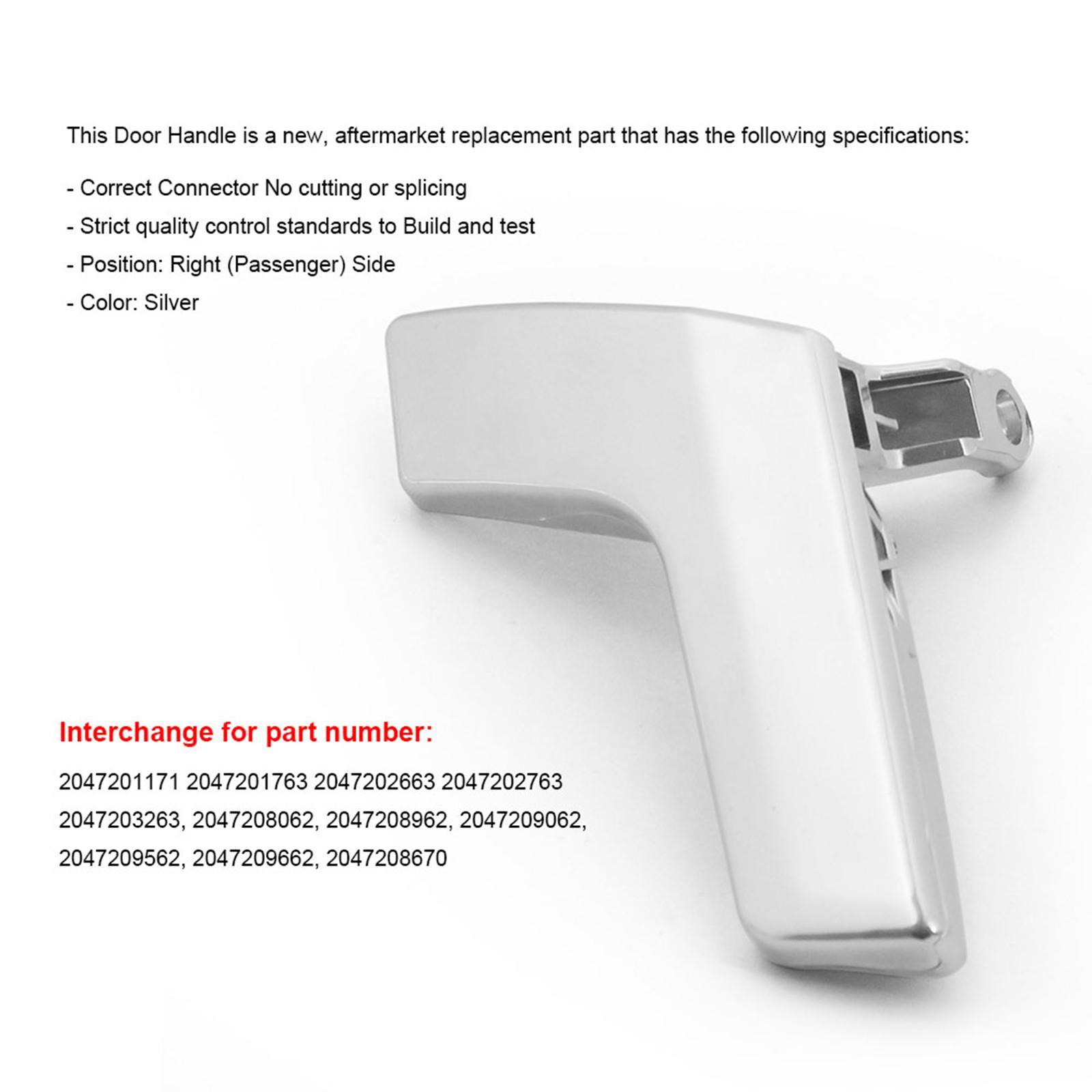 Interior Door Handle Repair Kit Inside for  GLK300  Replace