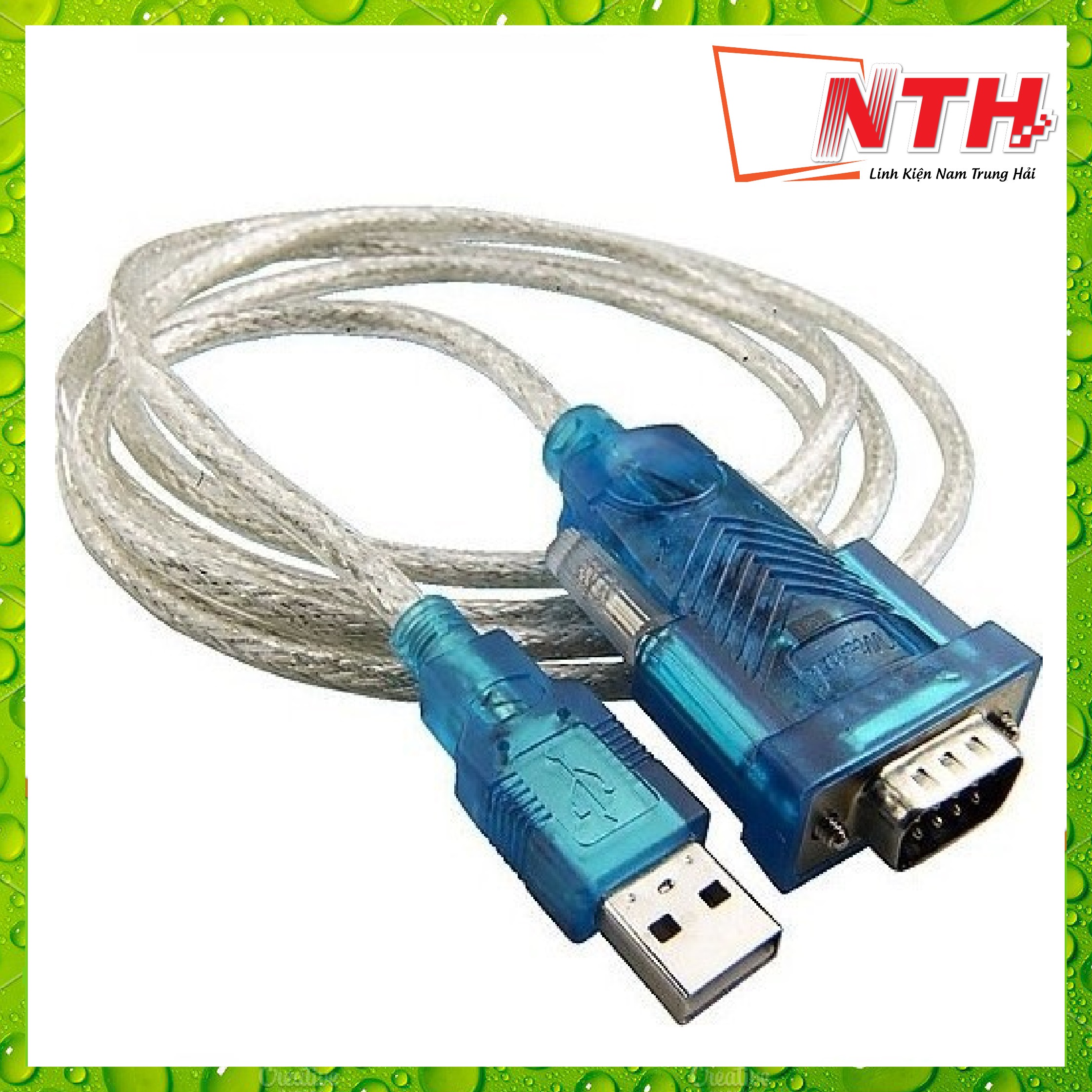 Cáp chuyển USB sang RS232 Cổng Com 9 chân - NTH