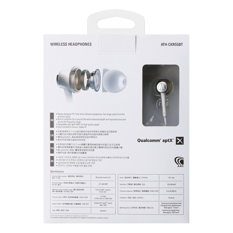 Tai nghe Bluetooth Audio-Technica ATH-CKR55BT