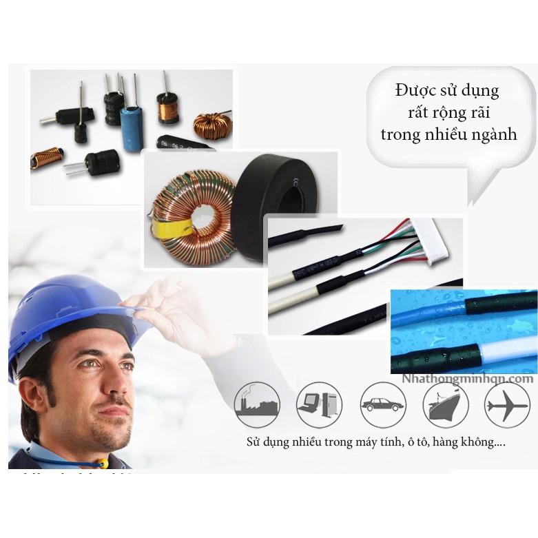 Ống ghen co nhiệt phi 12-20 mỗi đoạn dài 1 mét