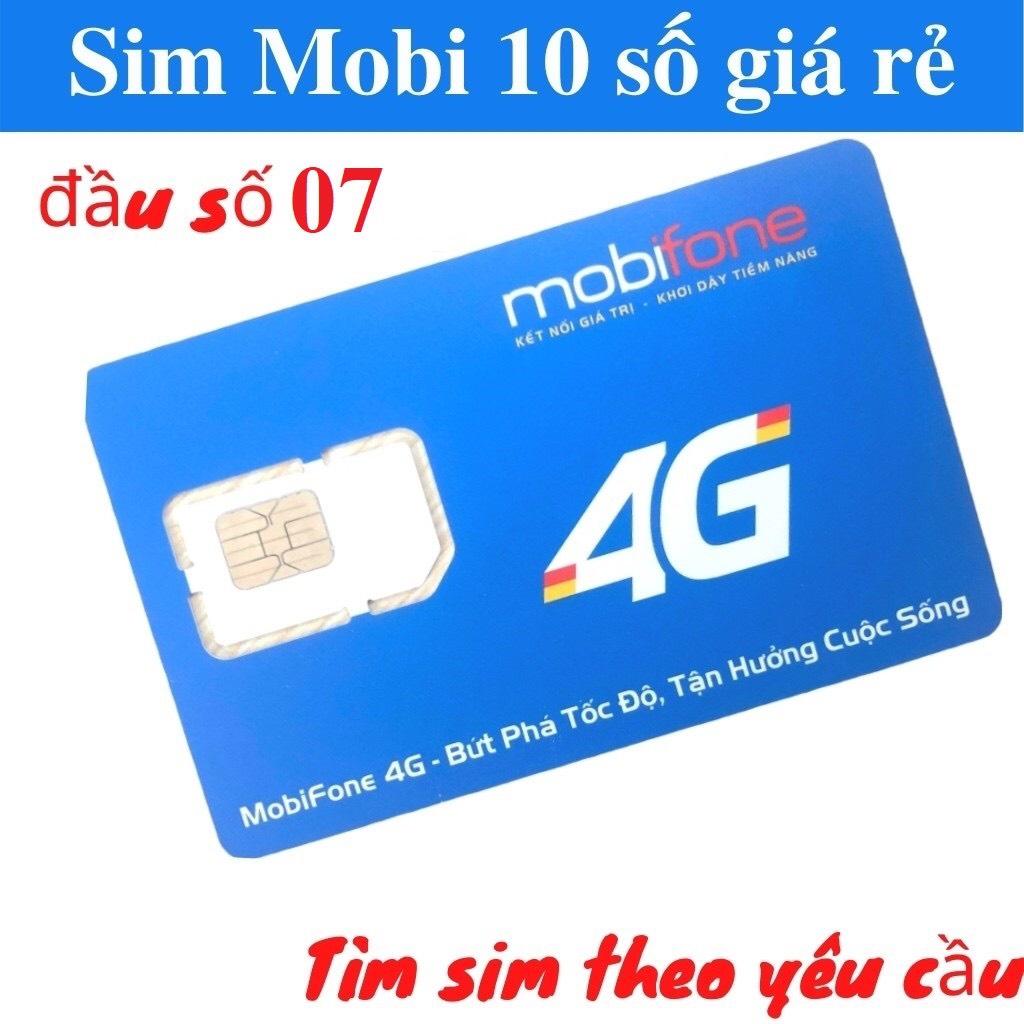 Bao chặn, Sim Mobifone nghe gọi mãi mãi 10 số đầu số 09, 0909, 0906 giá rẻ, có thể chọn số, Hàng chính hãng