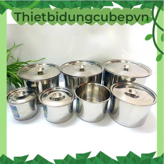 Thố trộn, thố cơm inox có nắp , inox cao cấp