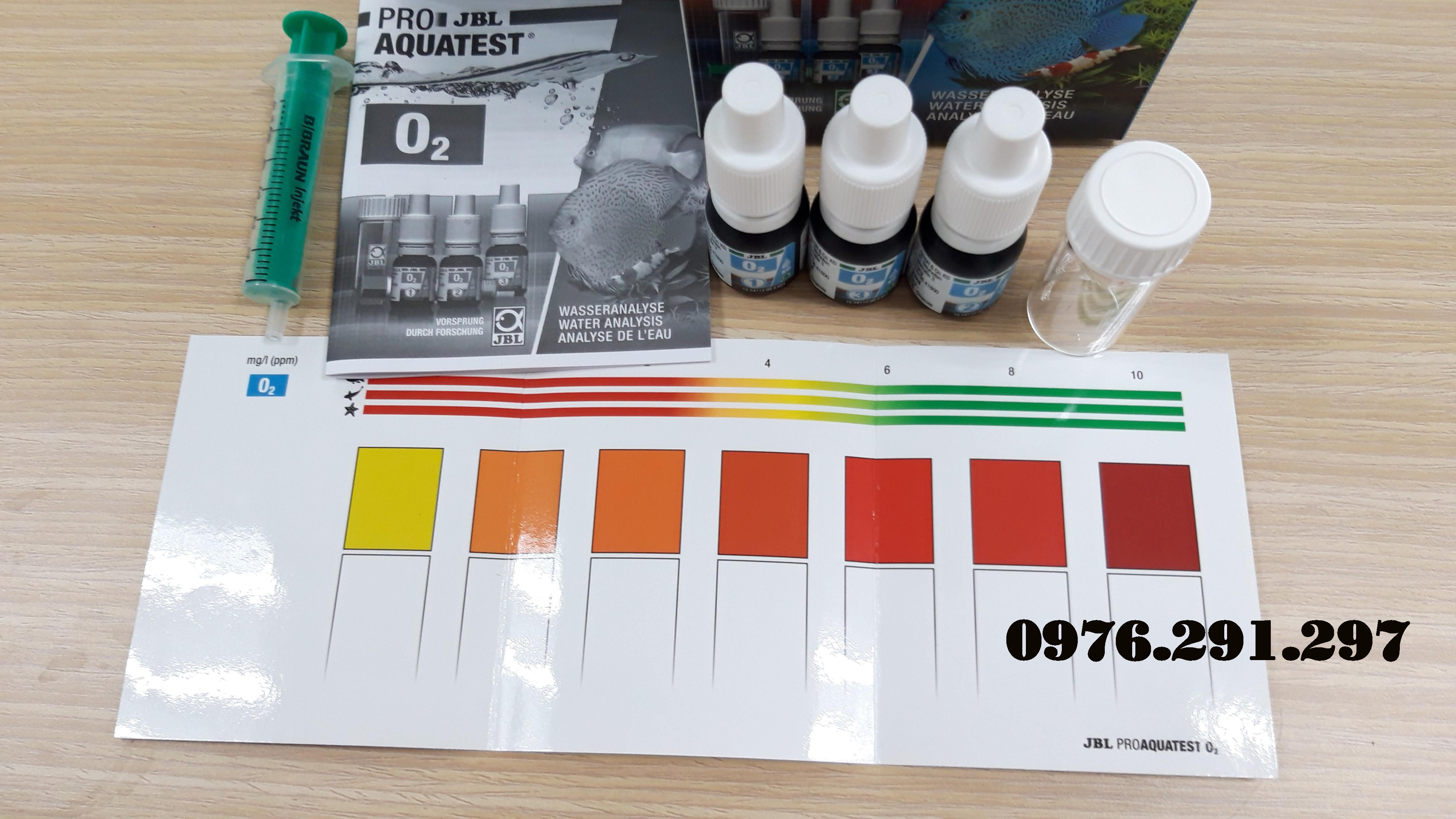 Hộp test O2 - Hộp test kiểm tra Oxy JBL Đức