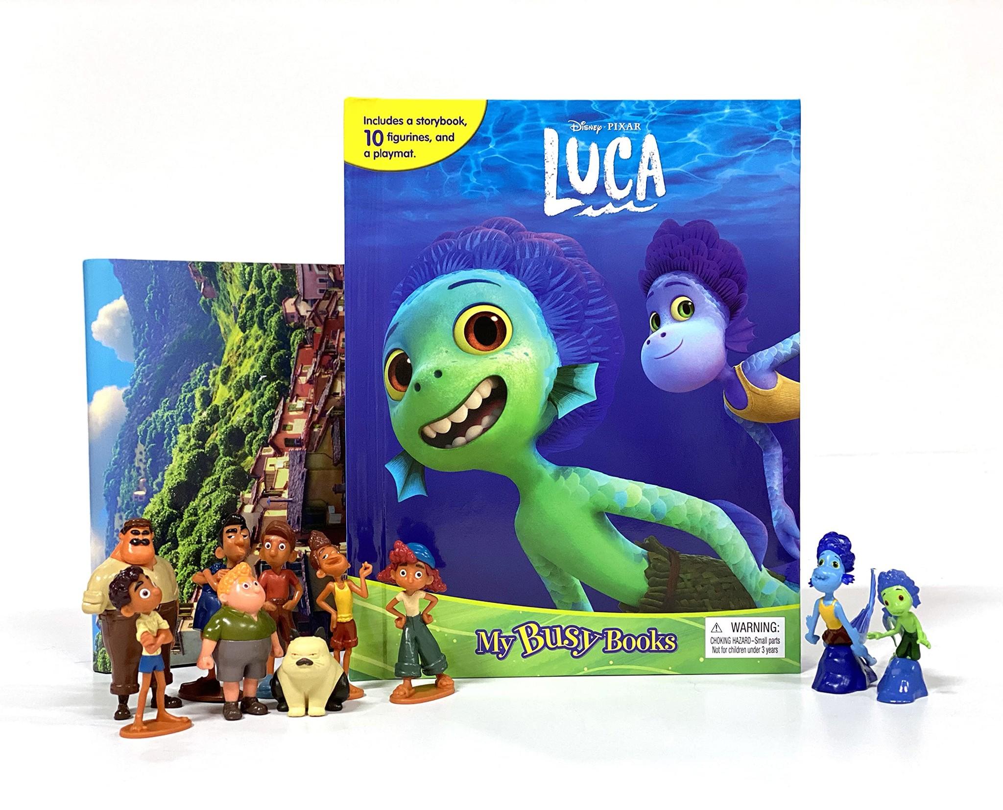 Sách Disney Luca My Busy Book