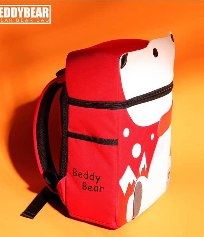 Balo BeddyBear Cute Bag In Hình 3D Dành Cho Bé Từ 04 Tuổi Trở Lên (BH Chính Hãng 12T)