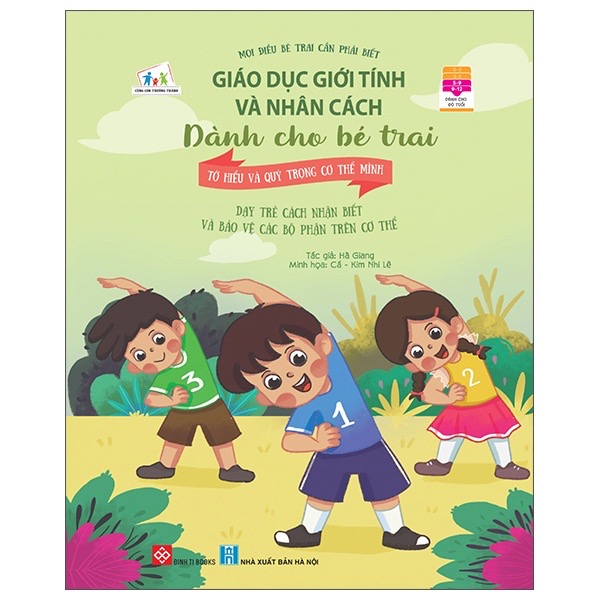 Sách Giáo Dục Giới Tính Và Nhân Cách Dành Cho Bé Trai - Mọi Điều Bé Trai Cần Phải Biết - Đinh Tị Books