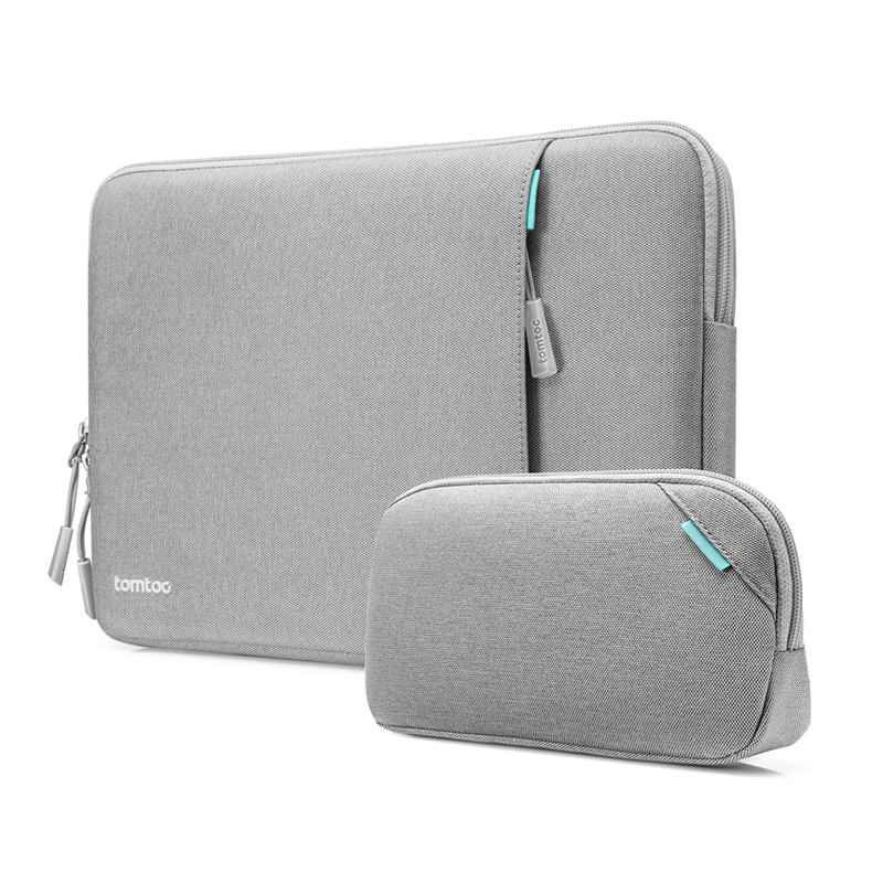 Túi Chống Sốc dành cho MacBook Air/Pro 13&quot; TOMTOC (USA) 360° Protective Kèm Túi Phụ Kiện - A13-C12 - Hàng Chính Hãng