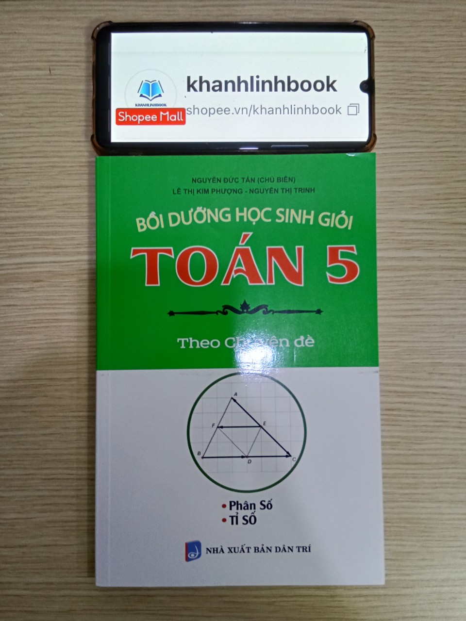 Sách - Bồi Dưỡng Học Sinh Giỏi Toán 5 Theo Chuyên Đề Phân Số - Tỉ Số