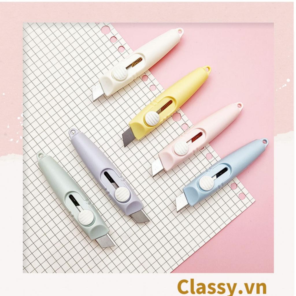 Dao rọc giấy Classy dài 7.5CM, nhỏ gọn tiện lợi mang theo bên mình PK1211