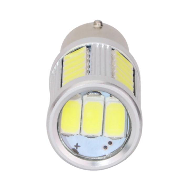 Bộ 02 bóng đèn lùi đèn sương mù cho ô tô Led 33SMD chân 1157 ánh sáng trắng