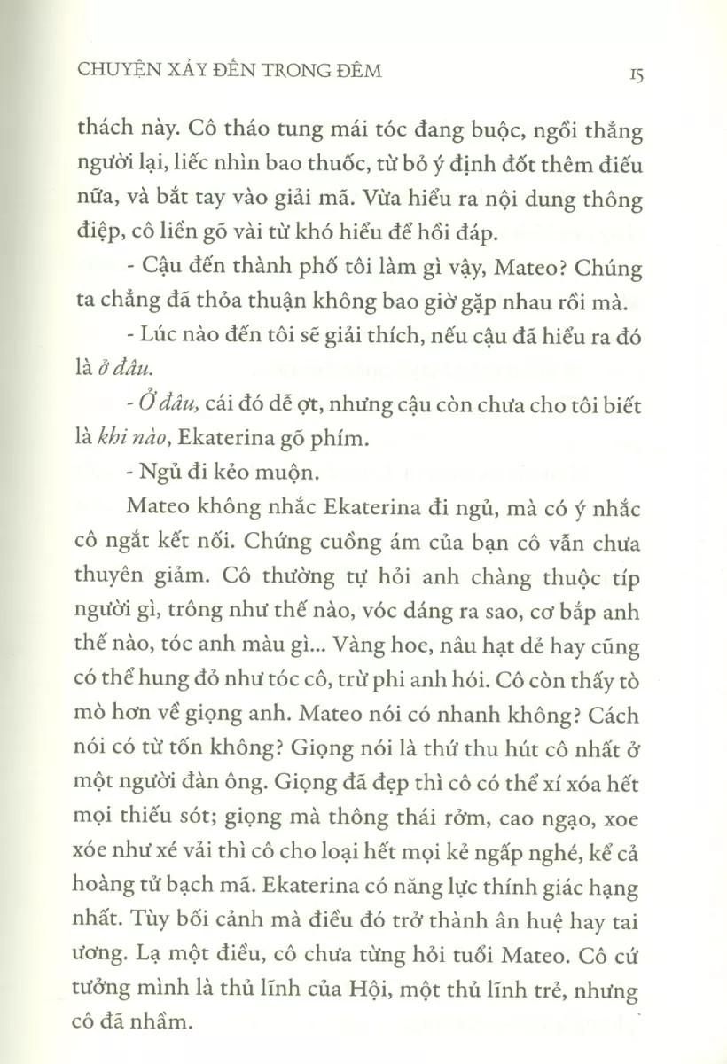 Sách Chuyện Xảy Đến Trong Đêm