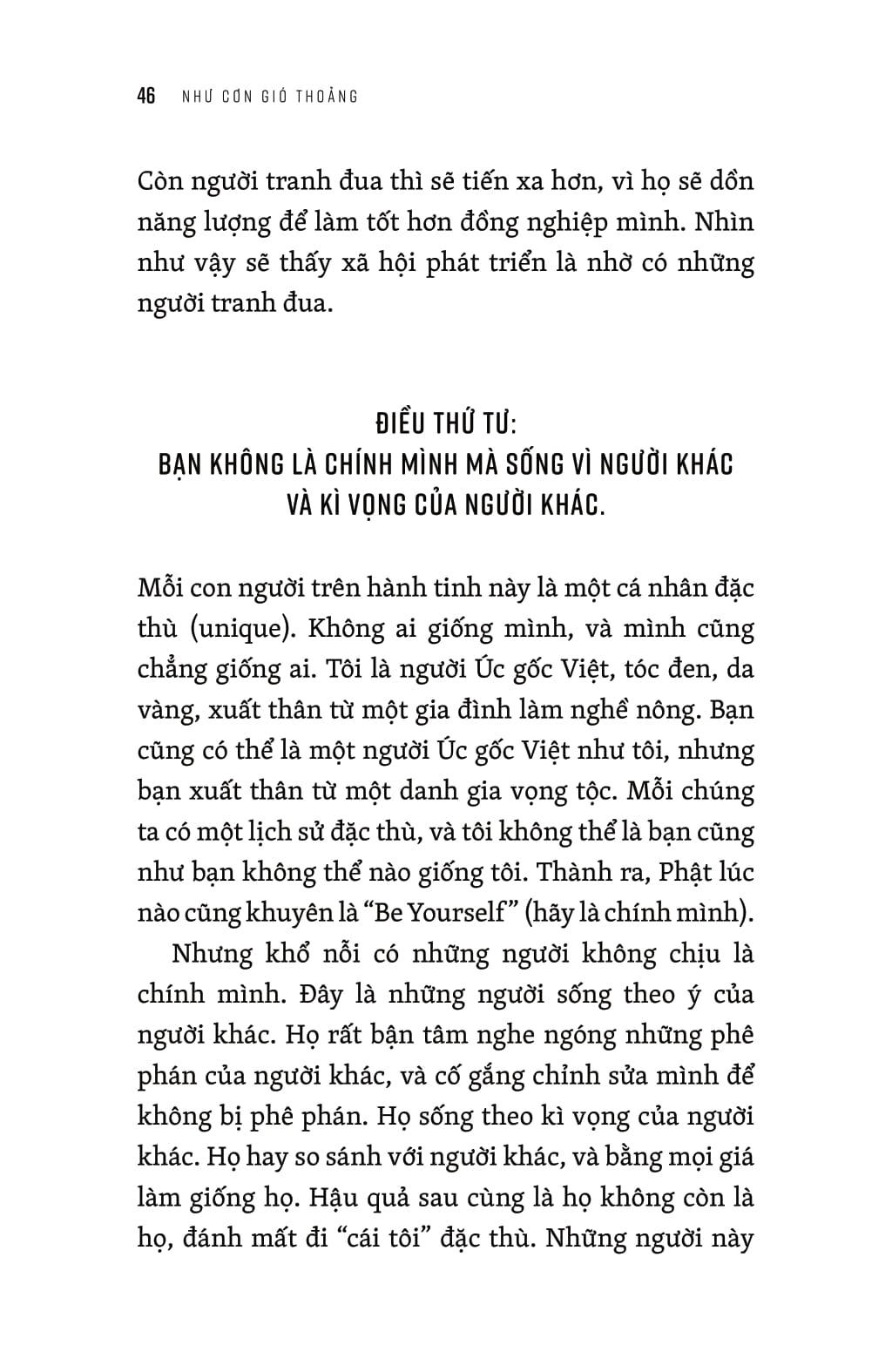 Như Cơn Gió Thoảng - Nghĩ Về Những Qui Luật Cuộc Sống