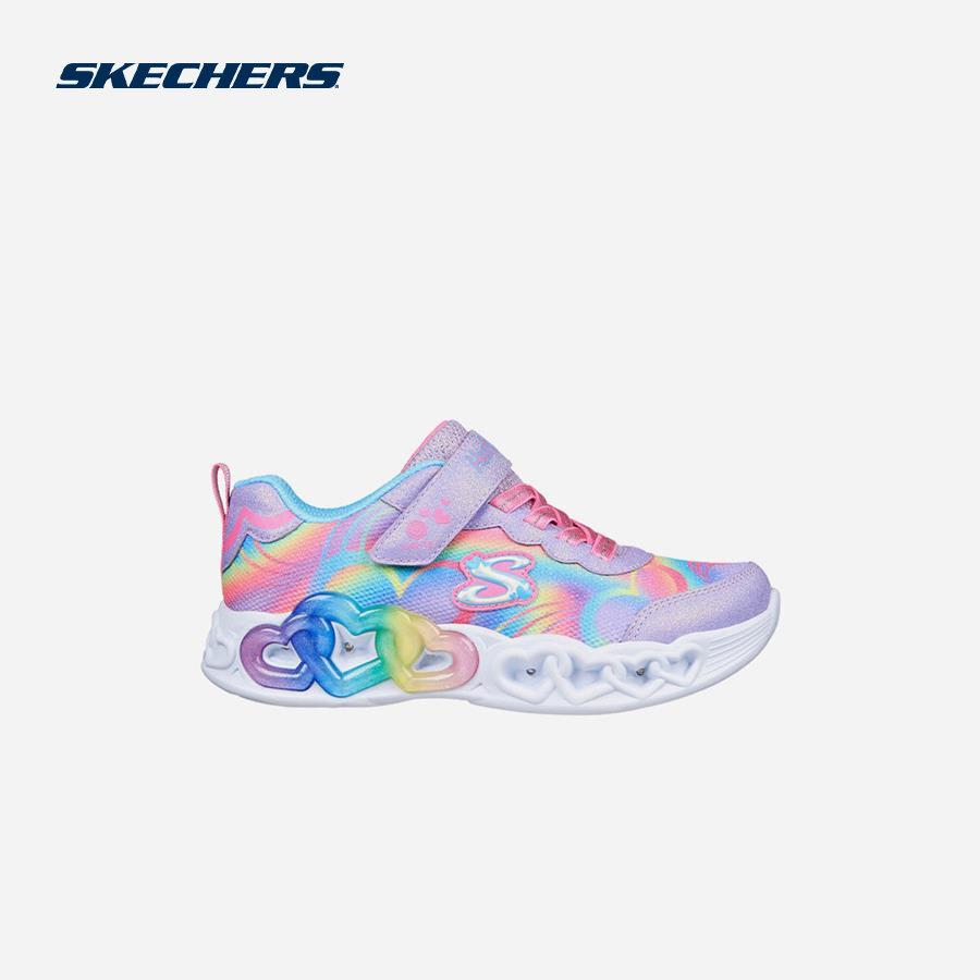 Giày sneaker bé gái Skechers Infinite Heart Lights - 303750L-LVMT
