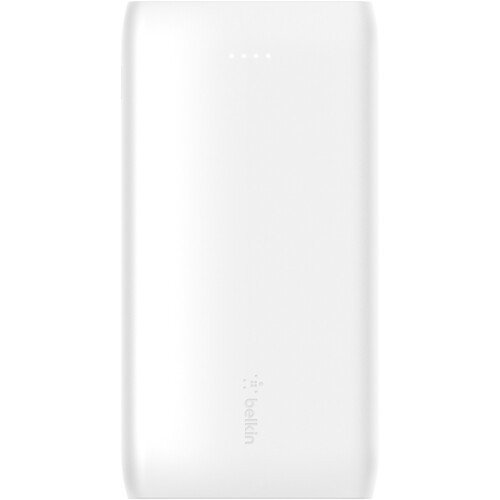 Pin sạc dự phòng Polymer Pocket Power 10,000 mAh, Sạc nhanh 18w PD, cáp đi kèm A-C Belkin- HÀNG CHÍNH HÃNG - BPB001bt