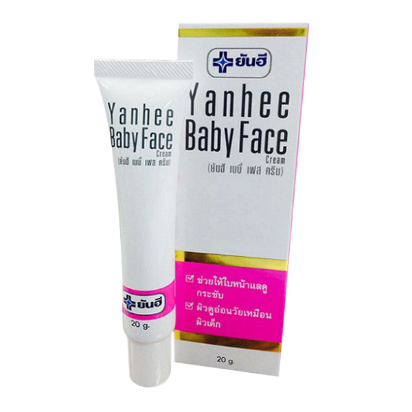 Kem giúp dưỡng da trắng, mềm mịn Yanhee Baby Face Cream (20g)