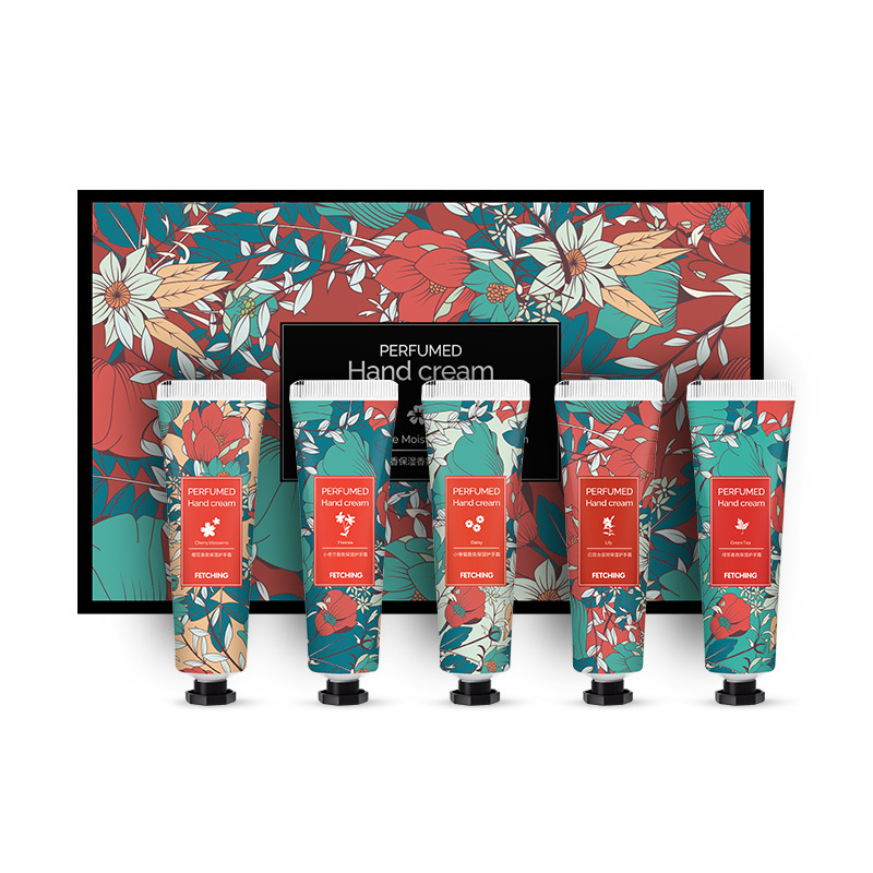 Set 5 lọ kem dưỡng da tay hương hoa thơm ngát Perfumed Hand Cream