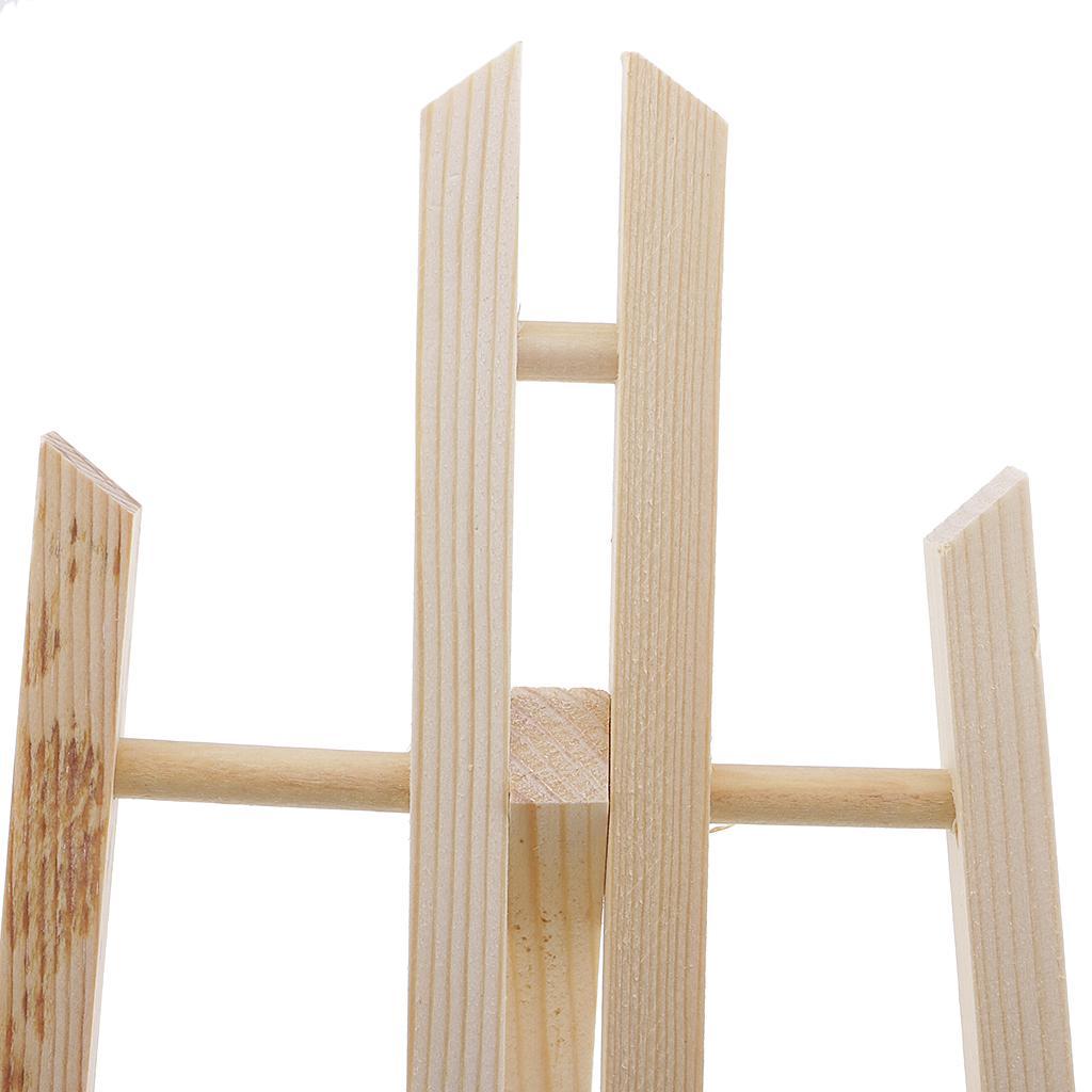 2 Set 30cm Artists Kid Foldable Wooden Tabletop Easel Display Canvas Picture