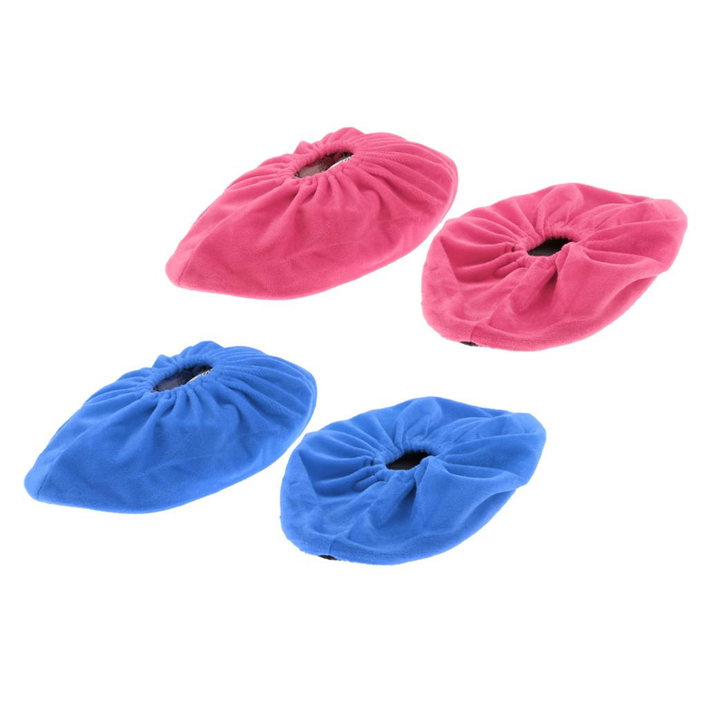 2 Pairs Premium Shoe Covers Waterproof Washable Reusable Non Slip Overshoes