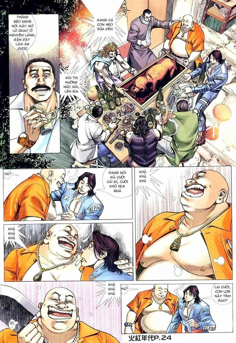 hỏa hồng niên đại hắc cốt đường chapter 153 20