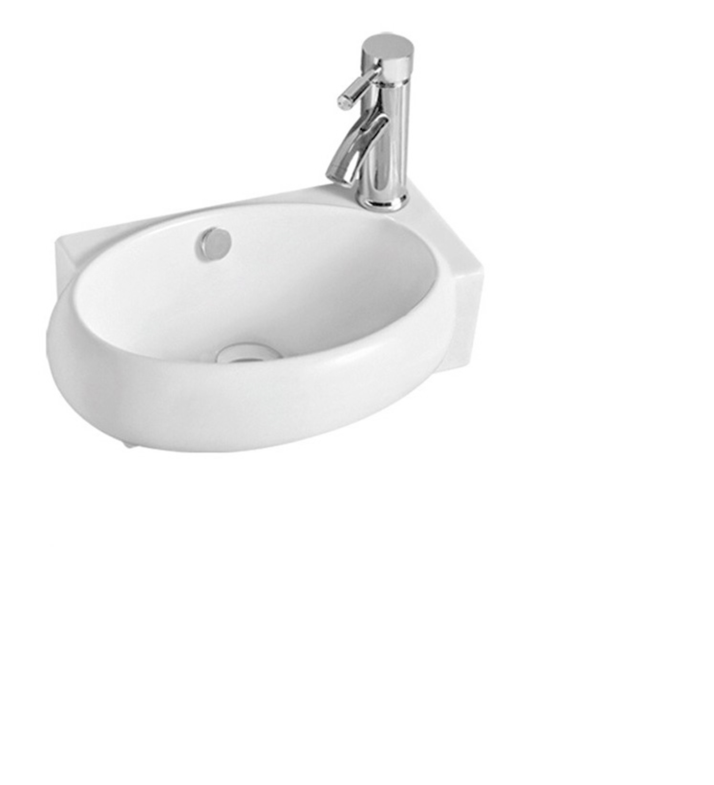 Lavabo góc treo tường phải GRVL K054A