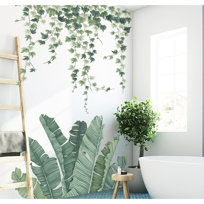 Decal dán tường mùa thu-BIG SIZE-Thăng hoa cảm xúc