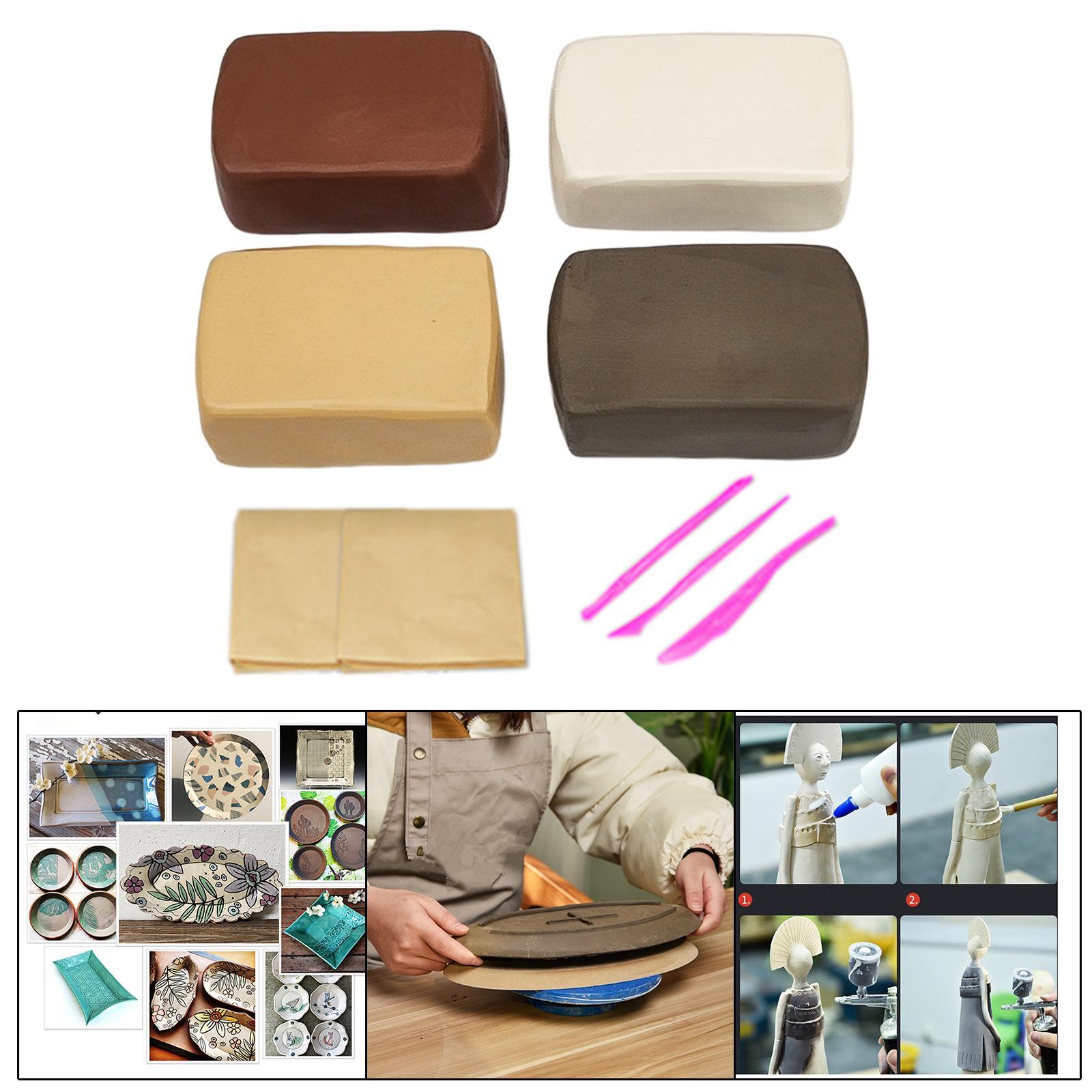 Pottery Clay Educational Toy Modelling Clay for Ceramics Arts Beginners