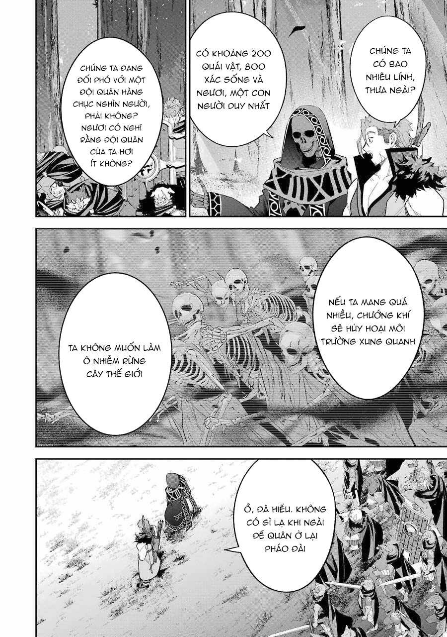 tôi, hiền nhân bị xử tử hình, đã được tái sinh lại thành một lich, và chiến tranh xâm lược bắt đầu chapter 16 20