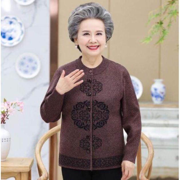 Áo len cho người già, cho bà_vuong