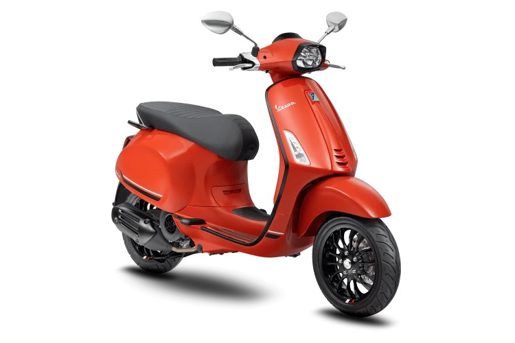 Xe Tay Ga Vespa Sprint S 125 Màu Cam Orange Tramonto