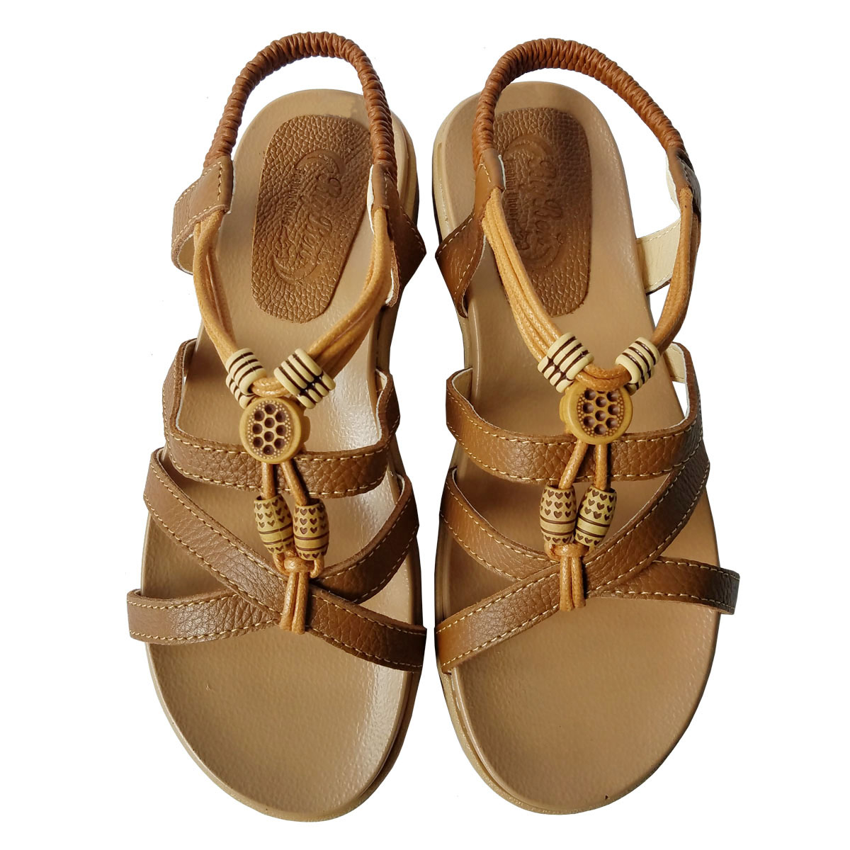 Hình ảnh Giày Sandal Nữ BIGGBEN Da Bò Thật SDN08