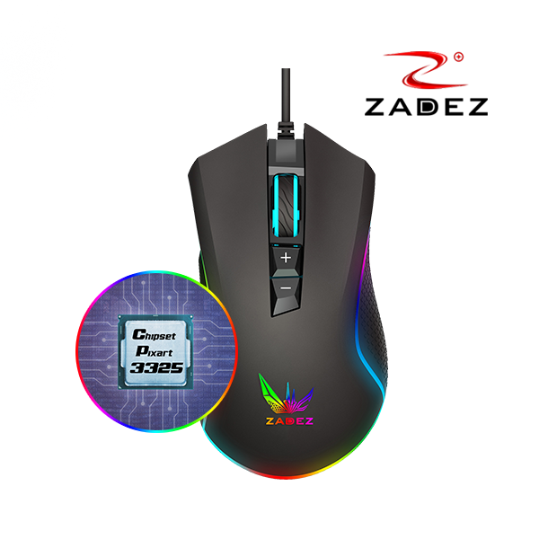 Chuột Gaming Có Dây ZADEZ GT-615M - Hãng Chính Hãng