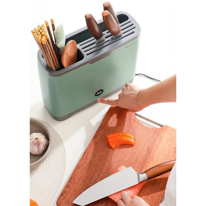 Bộ Khử Trùng Dao Thớt GermanTech UV Thế Hệ Mới, Có Làm Khô - Home and Garden