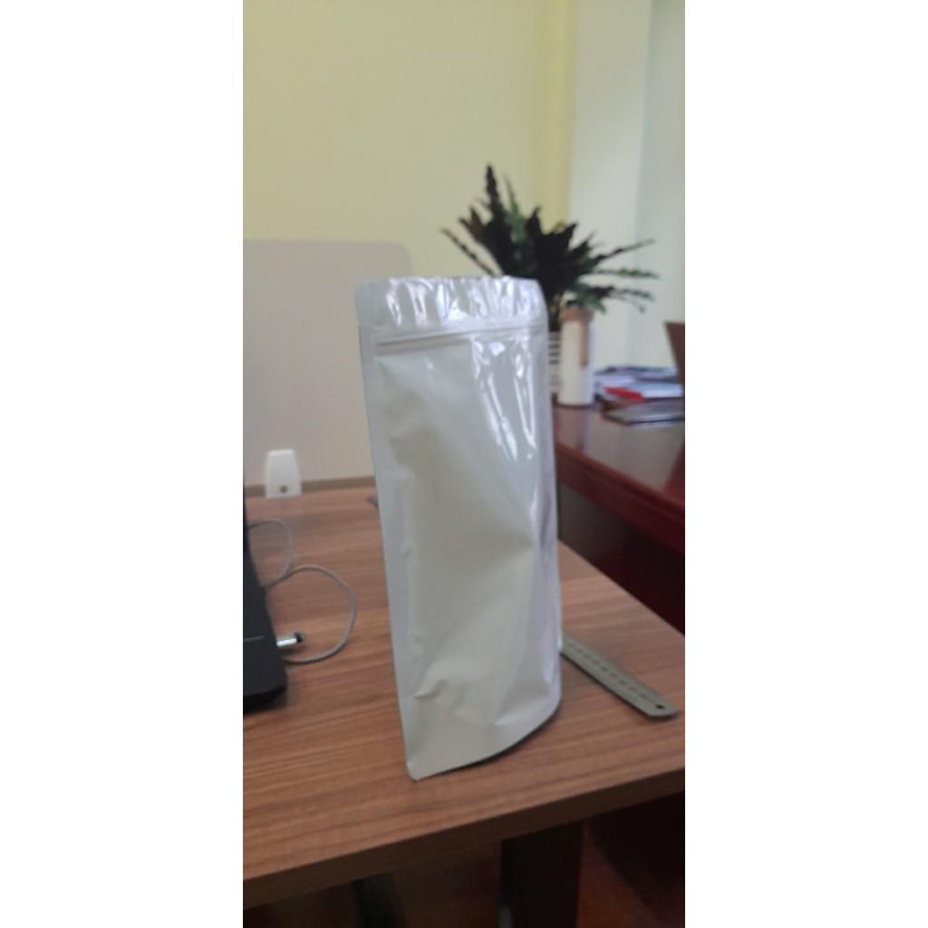 Túi zipper trắng sữa kích cỡ 22x32 số lượng 1kg