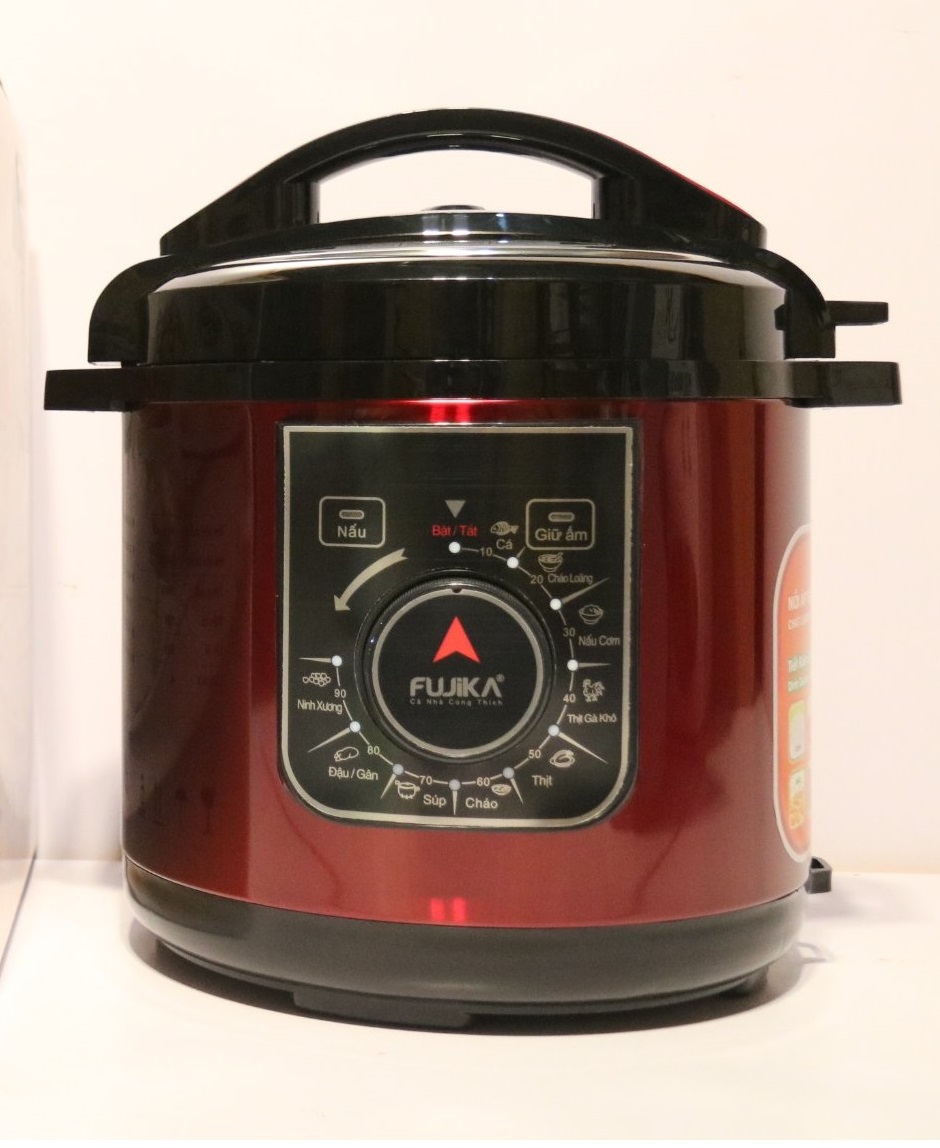 Nồi Áp Suất Điện 6L FUJIKA FJ-AS167 - Màu Ngẫu Nhiên - Hàng Chính Hãng