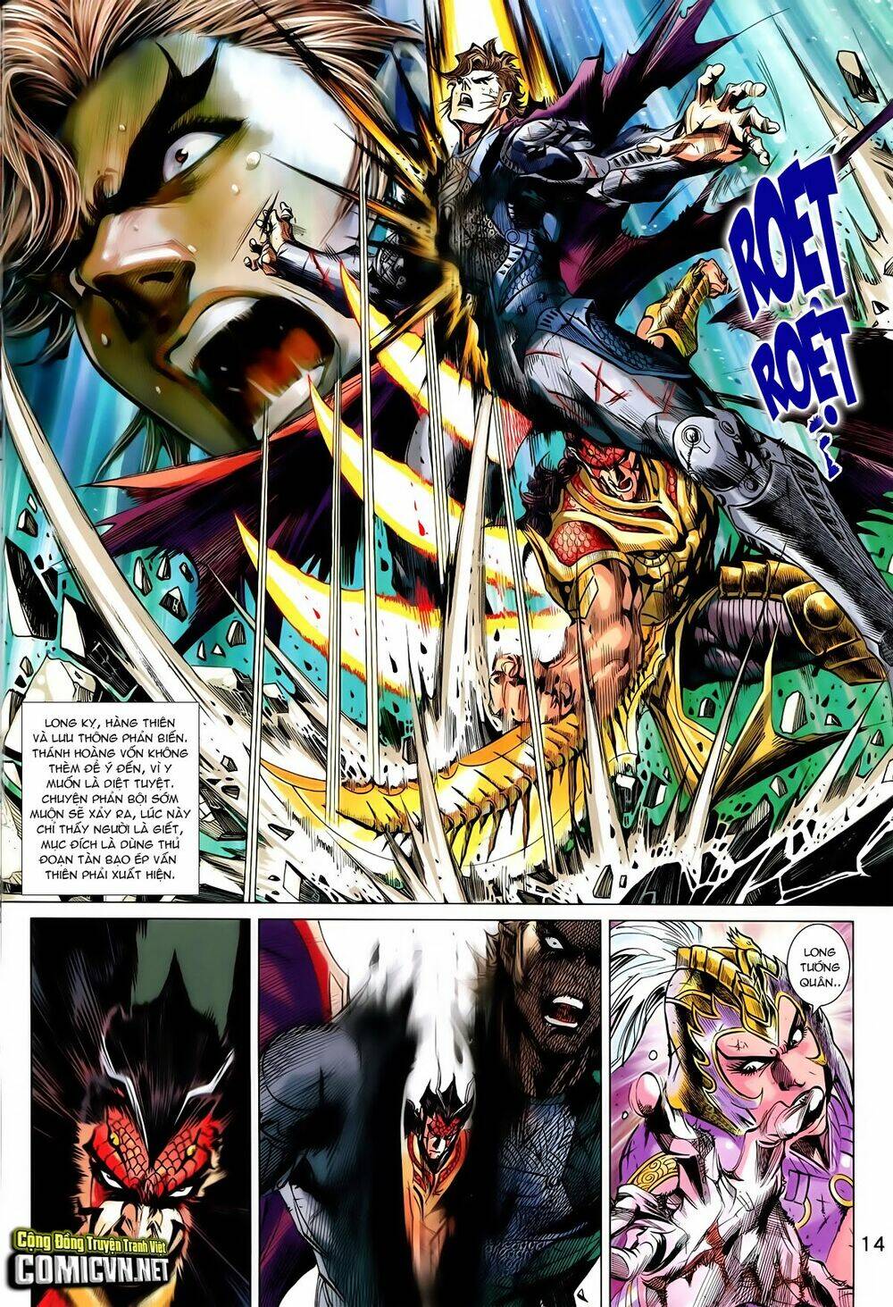 thần binh vấn thiên chapter 31 12