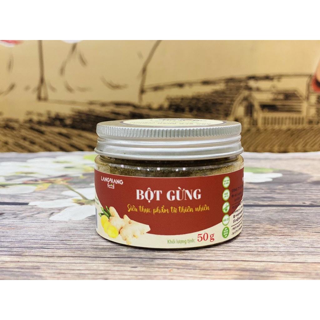 Bột gừng Langbiang Food, 50g, hũ