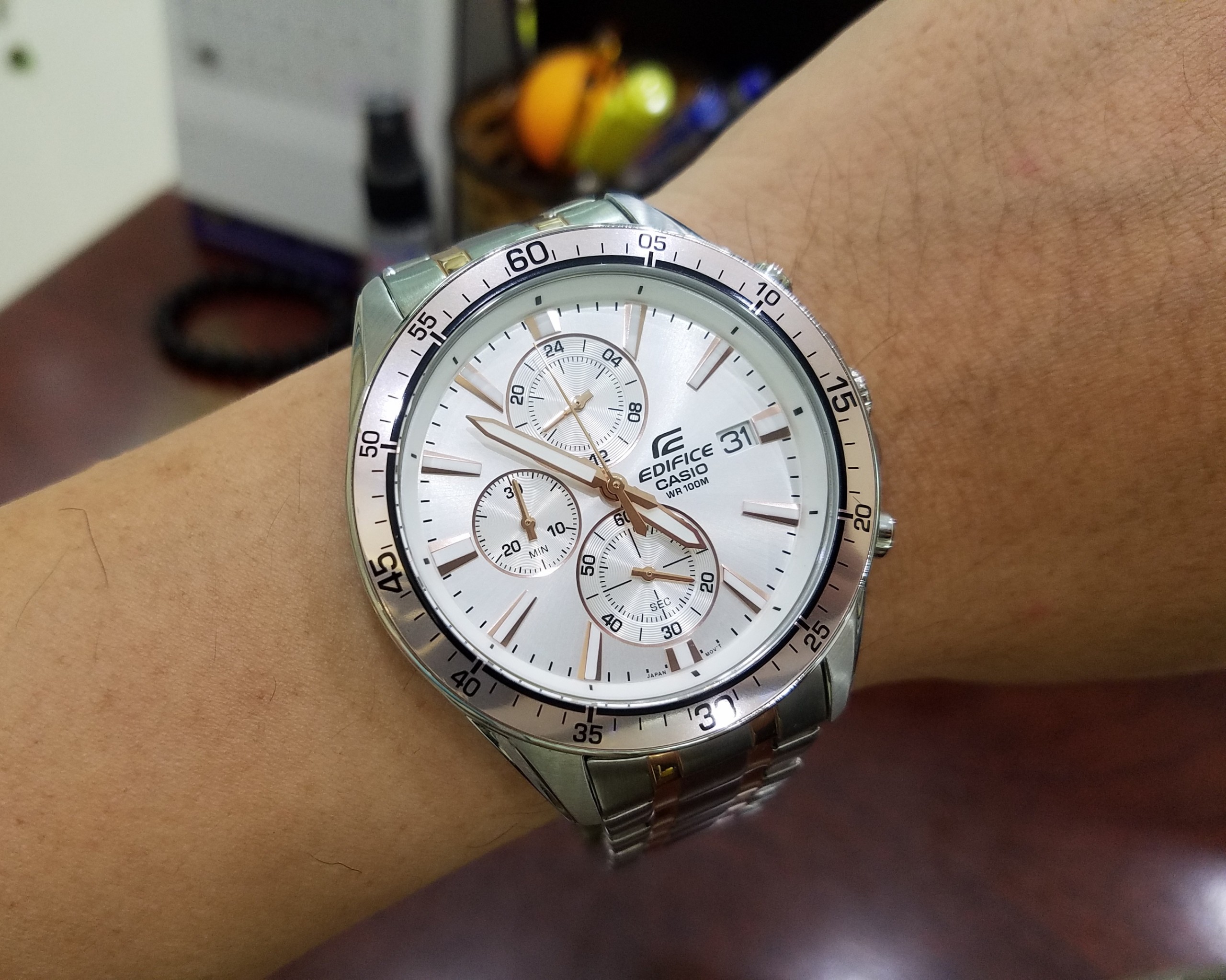 Đồng hồ Casio Nam Edifice EFR-546SG-7AVUDF