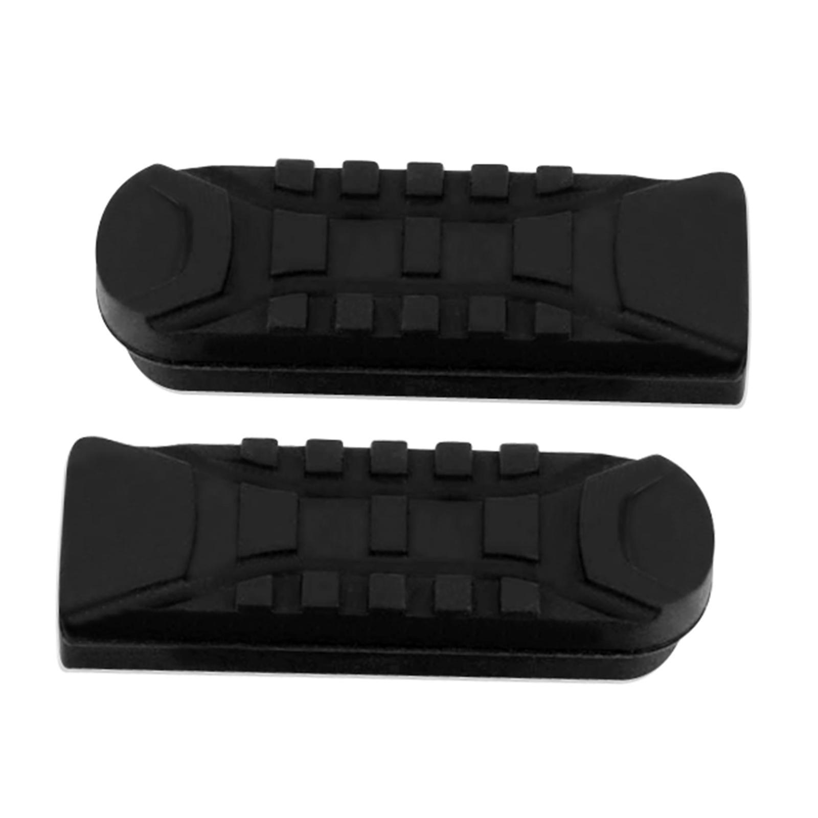 2Pcs Motorcycle Front Footrest Rubber Foot Pegs Foot Pedals for LC Adv F850GS F750GS Replacement Easy Installation