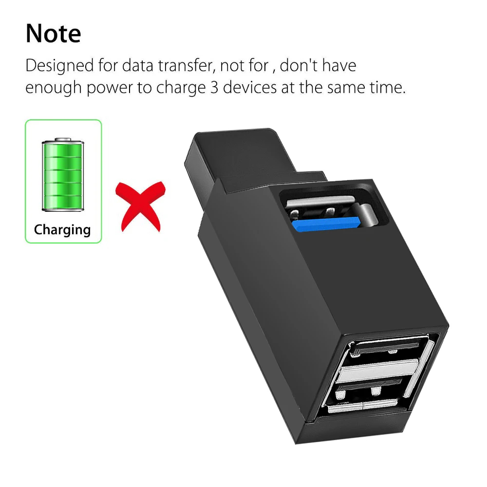 Hub chia 1 ra 3 cổng USB - Hàng nhập khẩu
