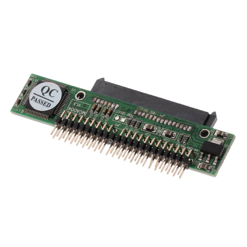 Laptop 2.5 7+15 To IDE Male Converter Card Support ATA Serial Adapter