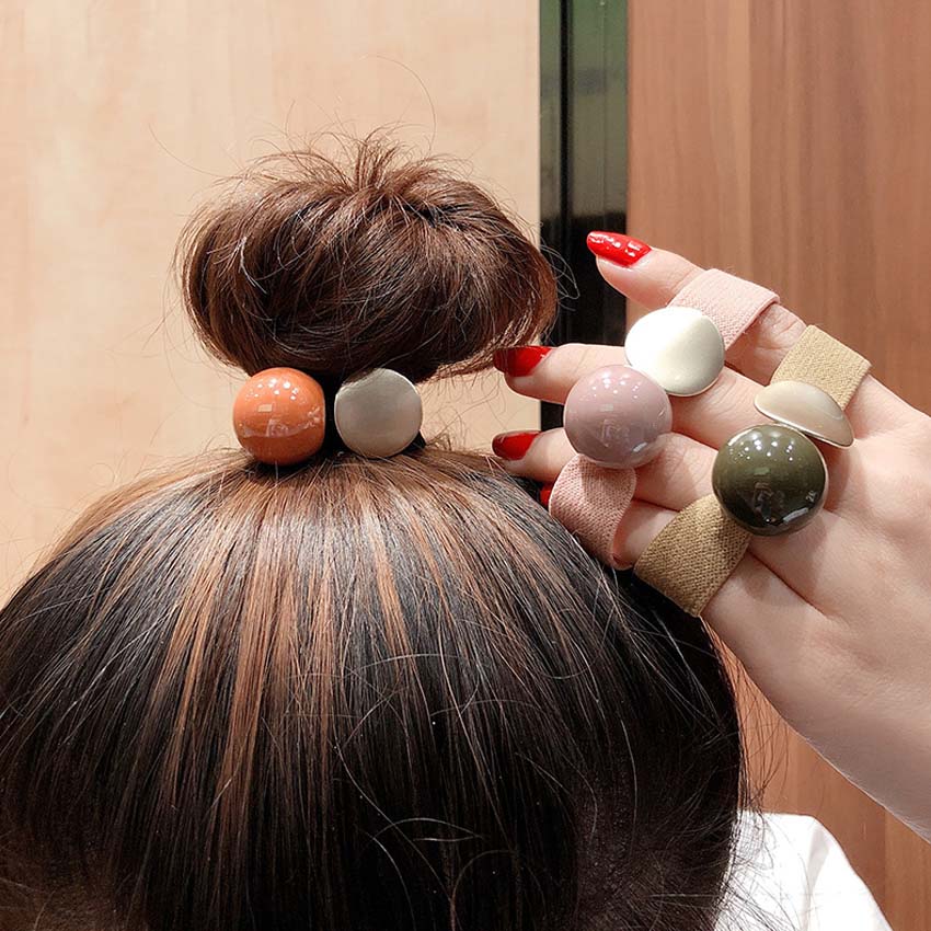Dây buộc tóc nữ thắt nút Galaxy [Set 5 dây] NASI dễ thương phong cách hàn quốc thun cột tóc nữ co giãn tốt phụ kiện tóc