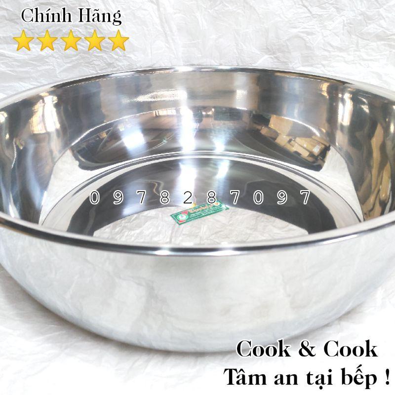 Chậu inox 304 thau inox 304 size 60, 64 cm